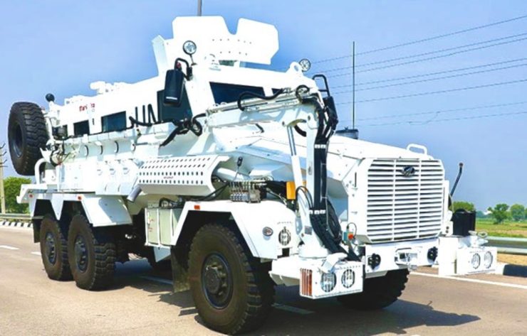 Mahindra Defence Vehicle United Nations