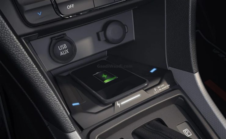 Maruti Suzuki Vitara Brezza Wireless Charging