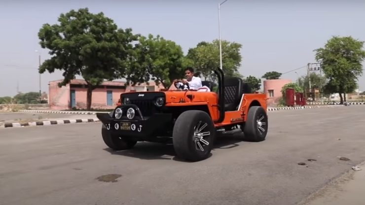 Modified Jeep Low Rider by Jain Motors
