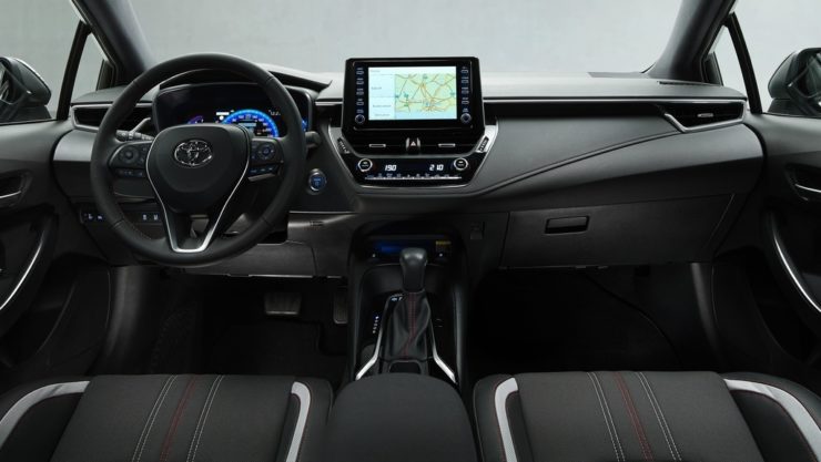 Toyota Corolla GR Sport dashboard