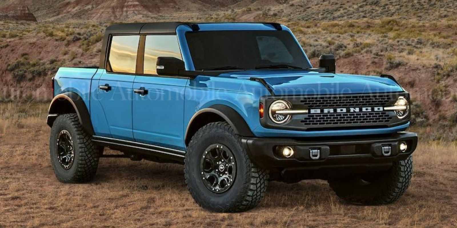 Ford Bronco Pickup Truck In The Works; To Rival Jeep Gladiator