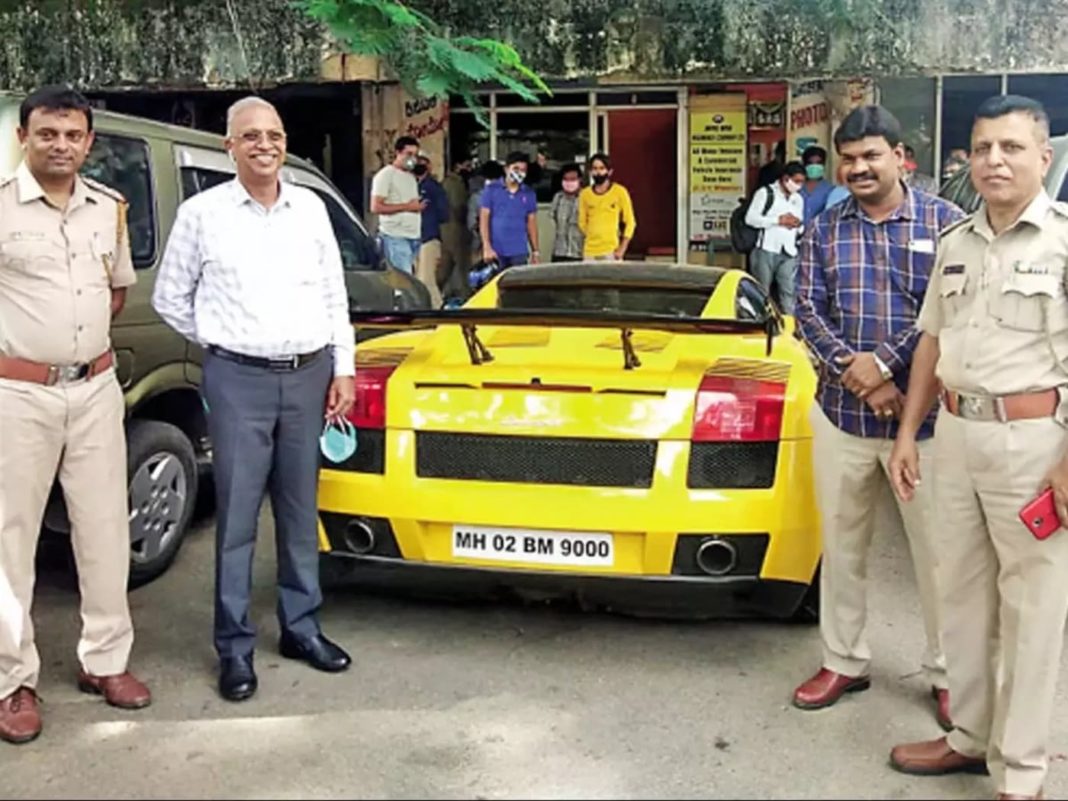 Lamborghini Gallardo seized by Bengaluru police