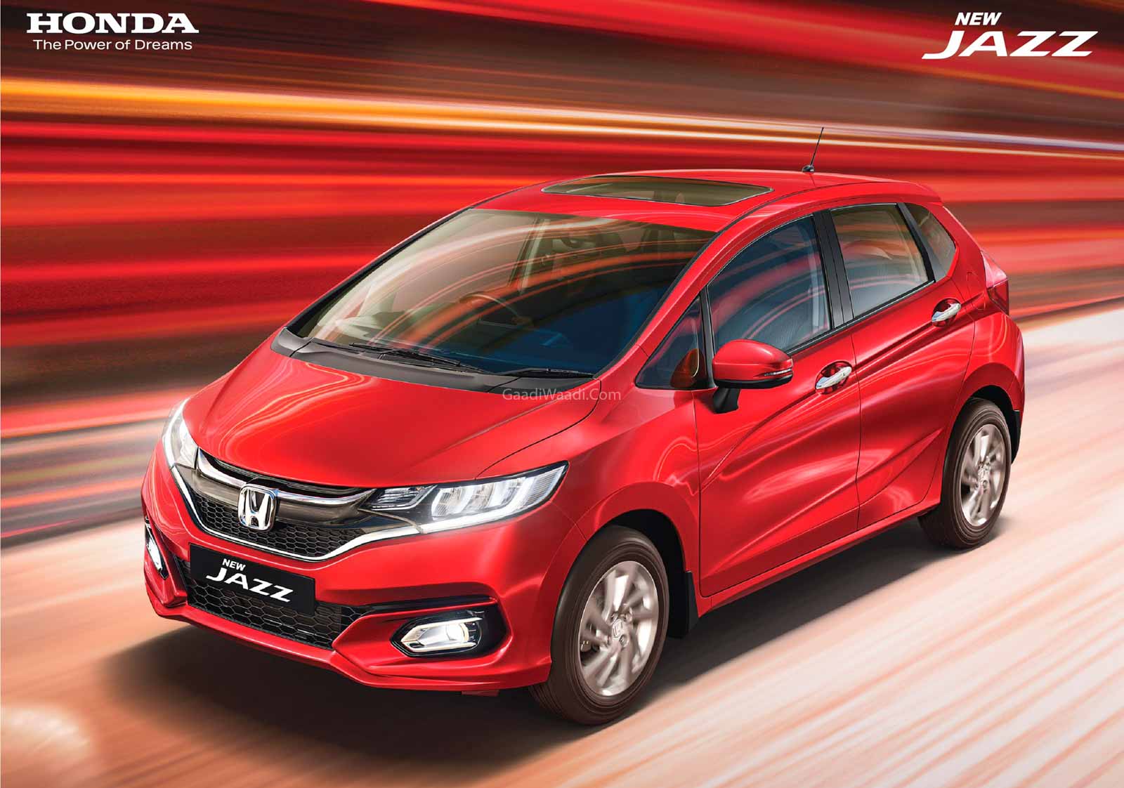 2020 Honda Jazz Facelift Unveiled With Electric Sunroof ...