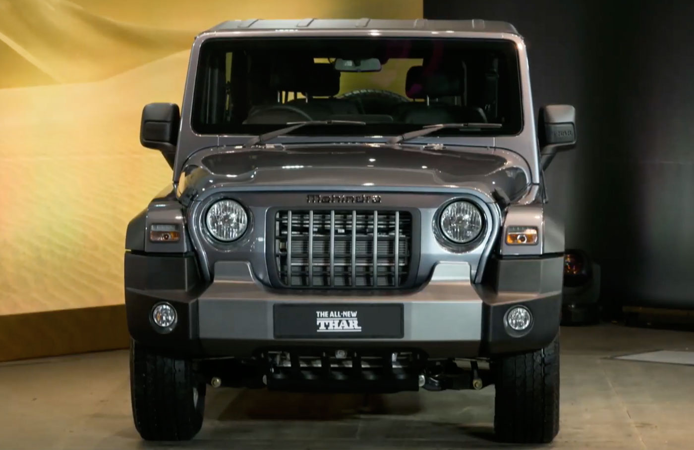 New Mahindra Thar Revealed Gets Hard Top Convertible Top Soft Top