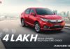 Honda Amaze sales cross 4 lakh units