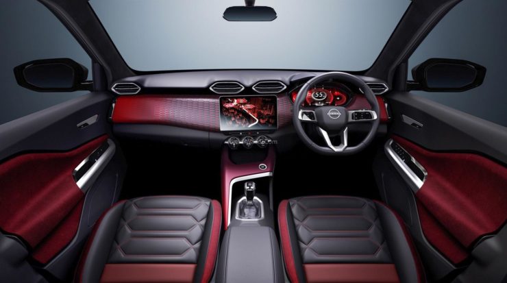 Nissan Magnite Interior Officially Revealed Showing Sporty Cabin
