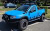 Renault Duster pickup truck modified front three quarter