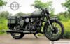 Modified Royal Enfield Classic 350 side profile