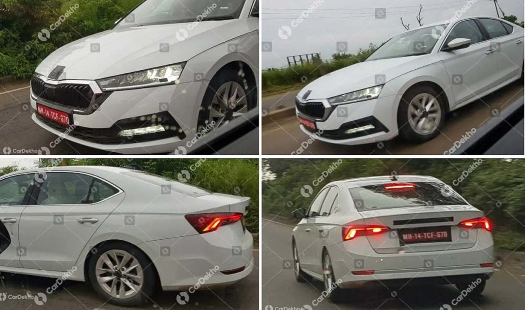 New-Gen Skoda Octavia Spied Again In India; Launch Likely ...
