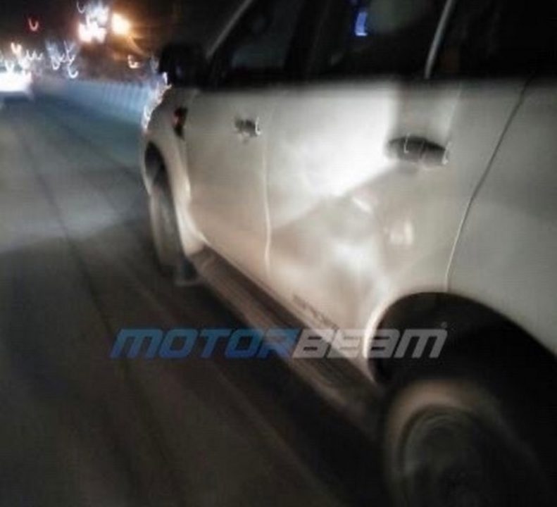 Ford Endeavour Sport spied side profile