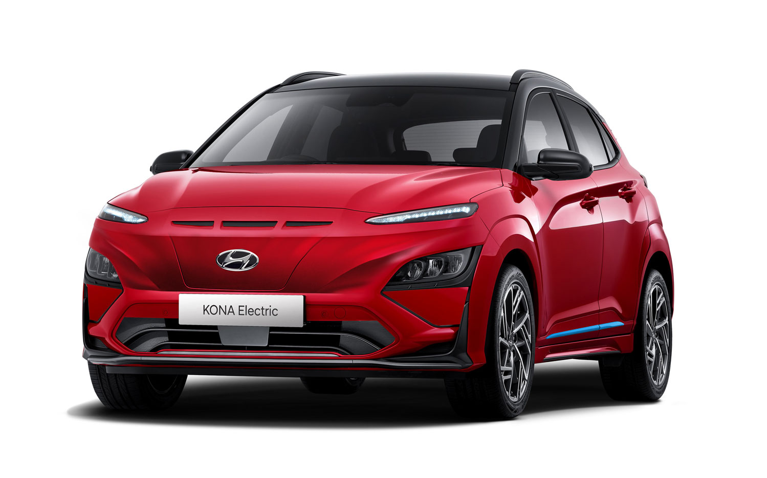 2021 Hyundai Kona EV Facelift Rendered