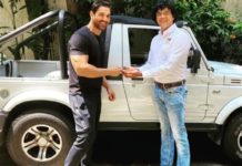 John Abraham Donates car to animal NGO
