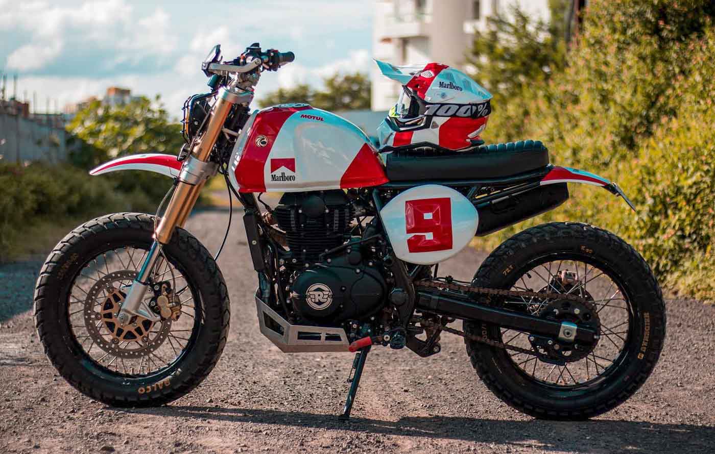 This Tastefully Modified Royal Enfield Himalayan Resembles A Dirt Bike