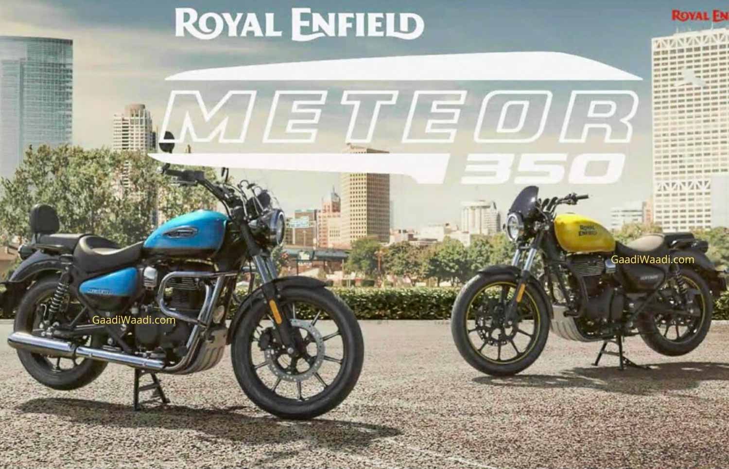Royal Enfield Meteor 350 To Feature New Engine, Chassis ...