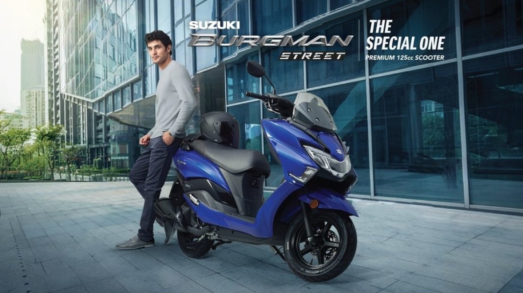 Suzuki Burgman new colour option