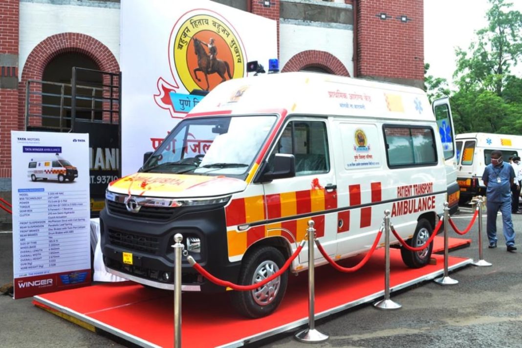 Tata Winger ambulance Pune