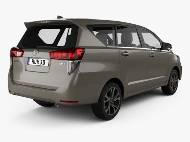 Toyota Innova facelift rear