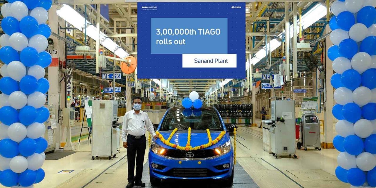 tata tiago 3 lakh rolled out