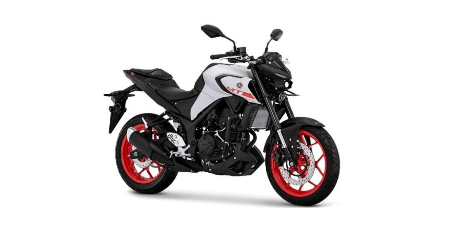 2021 Yamaha MT-25, with 250cc parallel-twin engine 