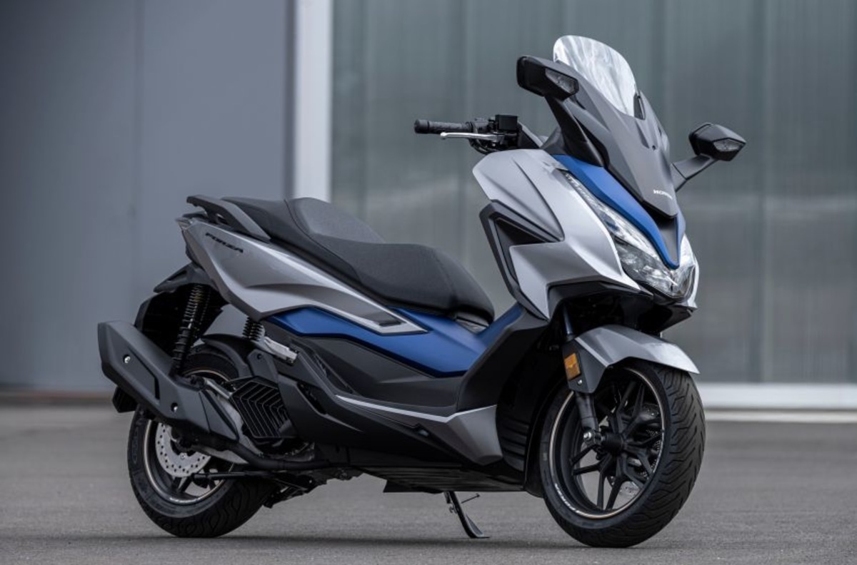 2021 Honda Forza 350 And Forza 125 Maxi Scooters Launched