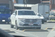 2021 Honda HR-V coupe spied front angle
