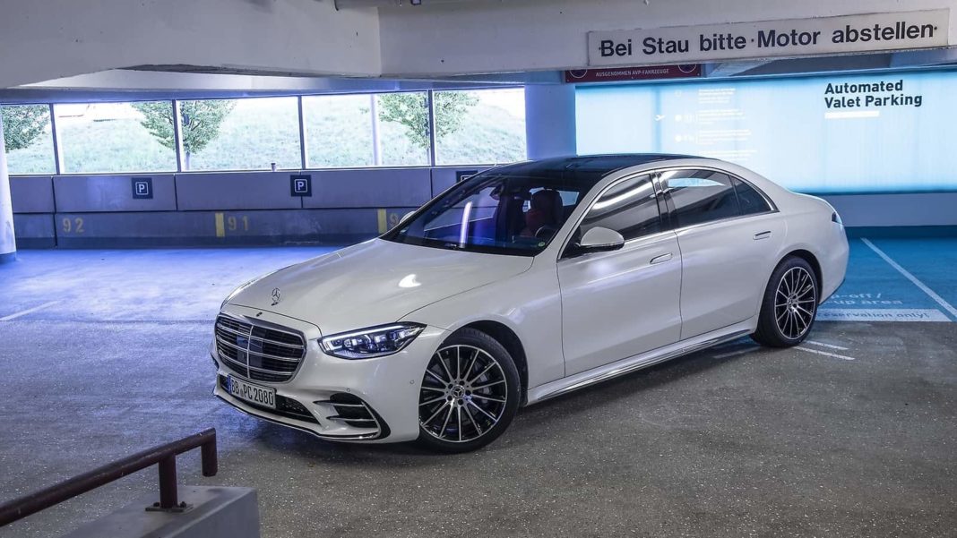 2021 Mercedes-Benz S-Class automated valet parking 1