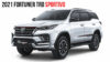2021 Toyota Fortuner Facelift Gets TRD Sportivo-2