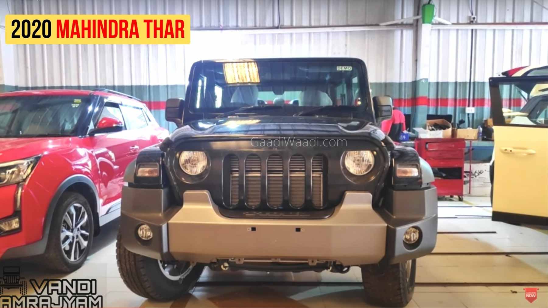 New 2020 Mahindra Thar Customised With Jeep Inspired Grille Video