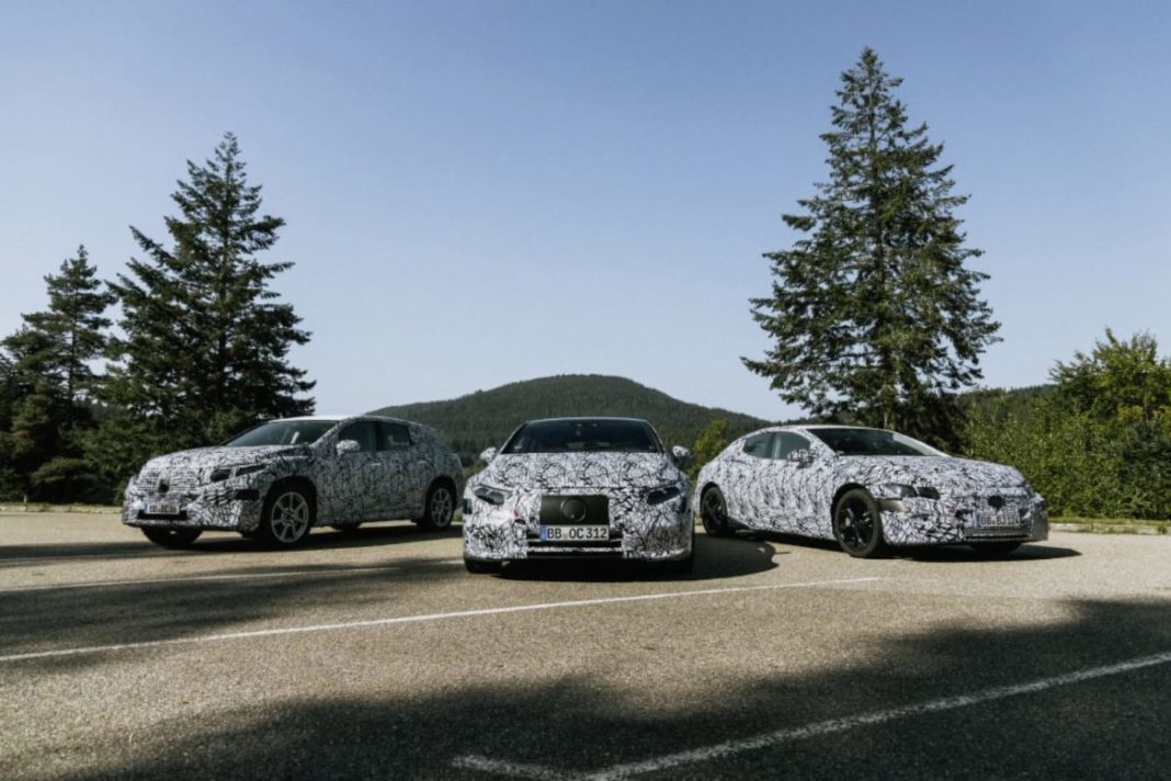 Mercedes Benz working on three new EV models