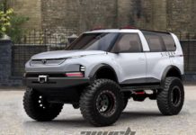 Tata Sierra EV concept monster truck rendering