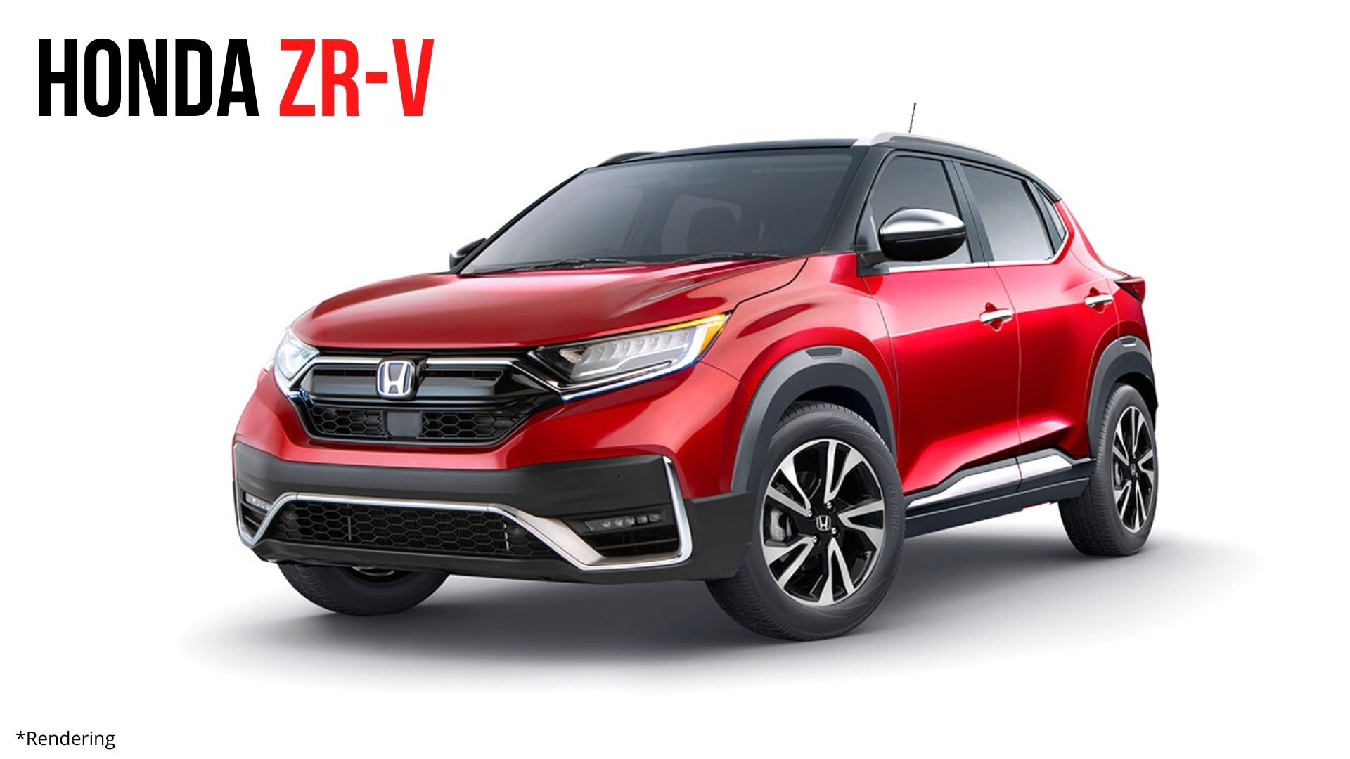 Honda ZRV Compact SUV Rendered Realistically