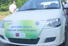 hydrogen fuel cell car test run 5
