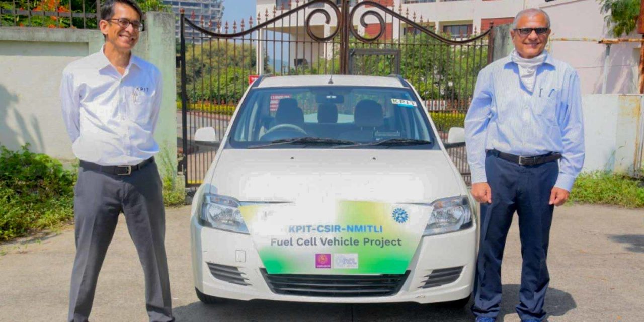 hydrogen fuel cell car test run 6