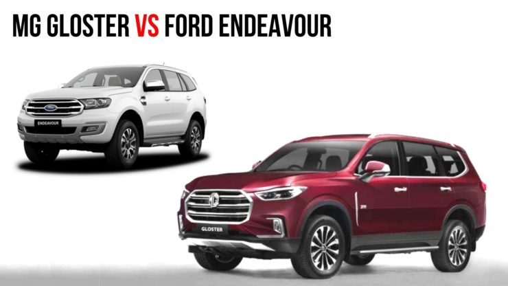 mg gloster vs ford endeavour
