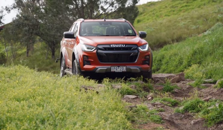 2021 Isuzu D-Max off-road test and review