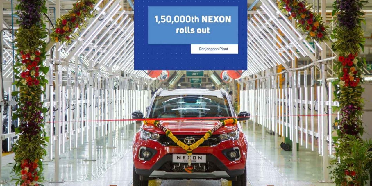 Tata Nexon Reaches 1,50,000 Production Milestone In India 2