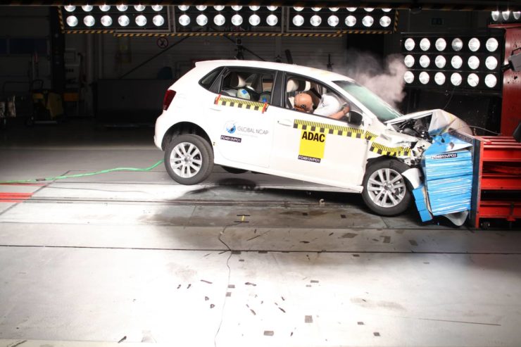 Volkswagen Polo Global NCAP crash test