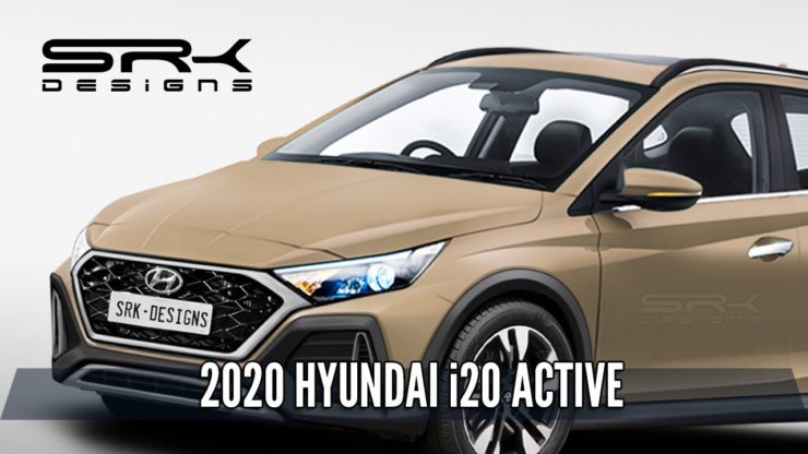 Next-Gen Hyundai i20 Active Rendered With Rugged Design Cues
