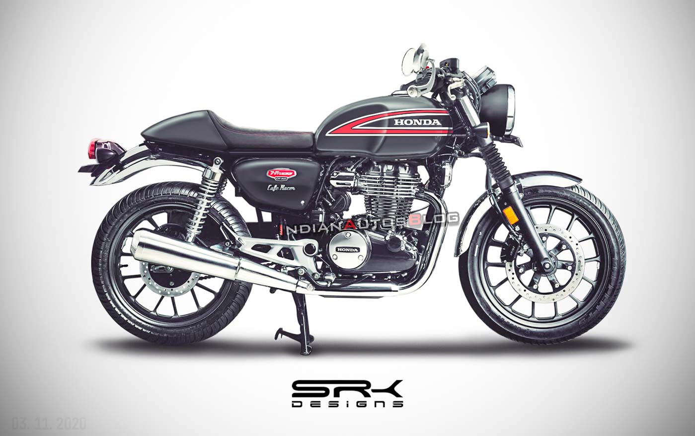 Honda H Ness Cb350 Based Cafe Racer Launch Expected Next Year