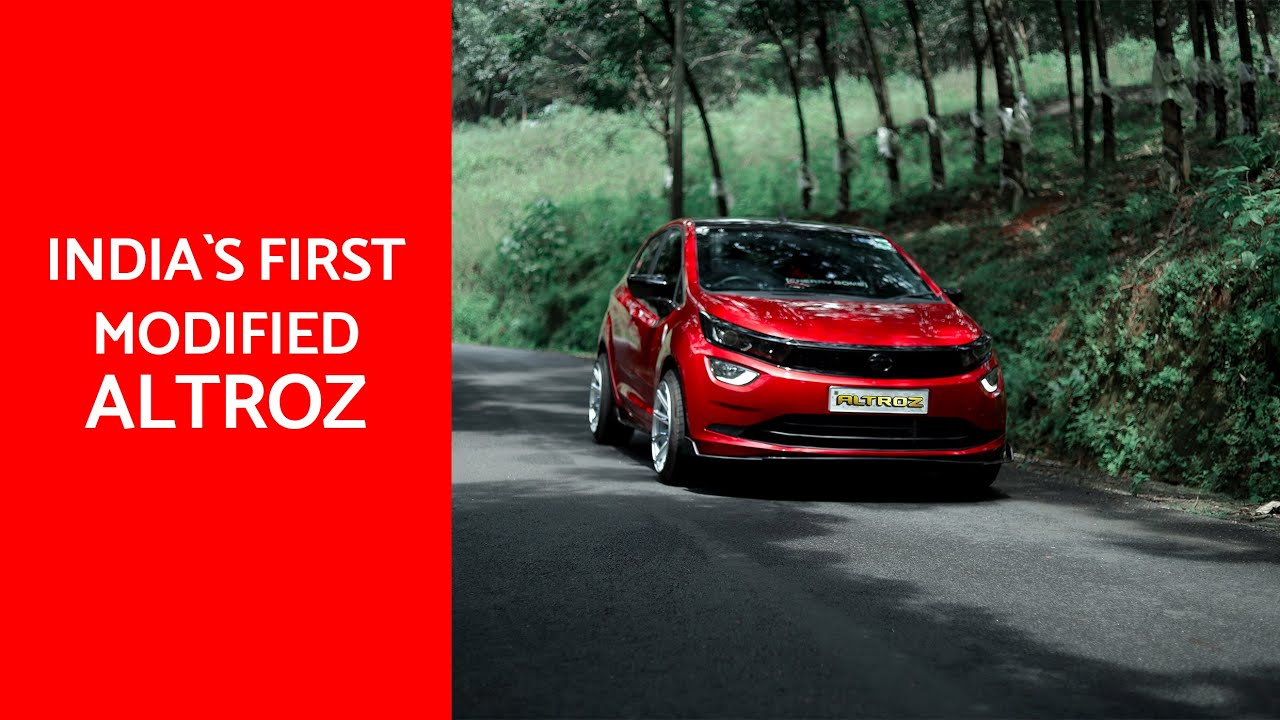 India s First Heavily Modified Tata Altroz Is From Kerala 