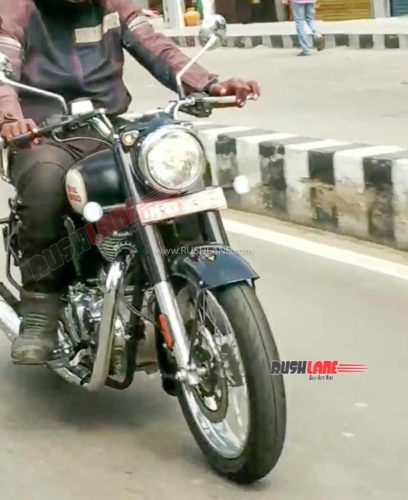 2021 Royal Enfield Classic 350 spied undisguised 1