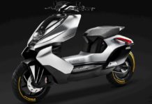 CFMoto Zeeho Cyber Concept front angle