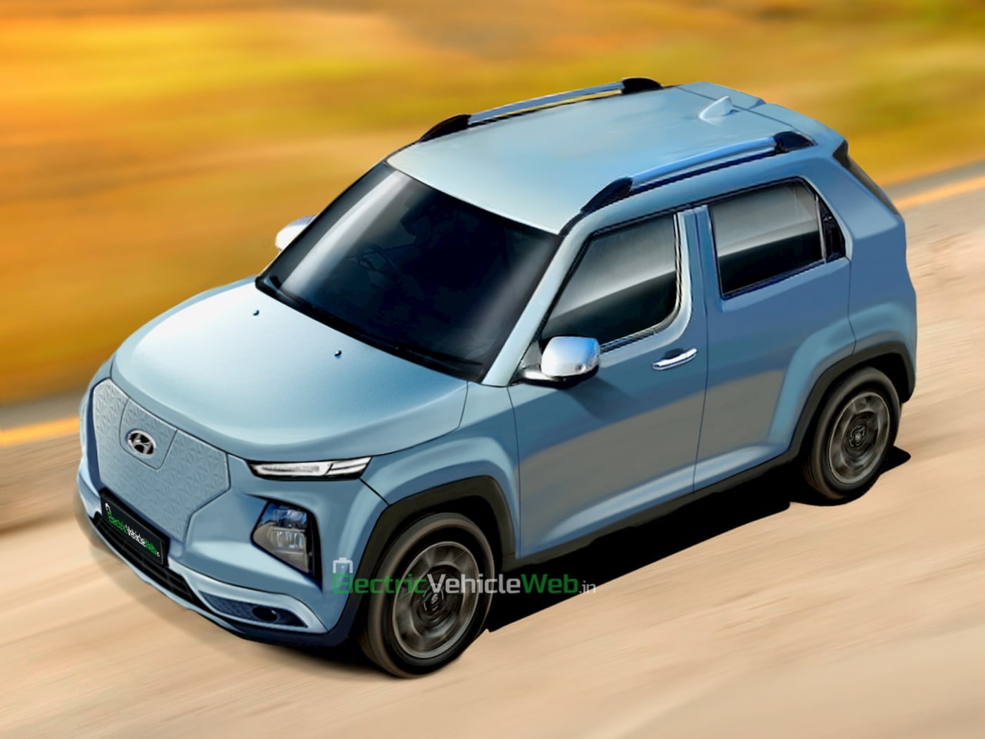 Hyundai’s Upcoming Entry-Level EV Rendered Based On AX Micro SUV