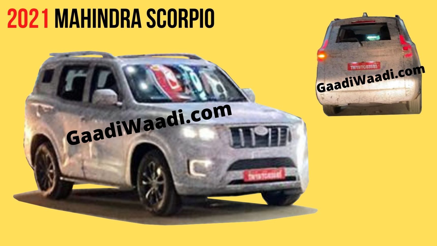 2021 Mahindra Scorpio Spied For The First Time