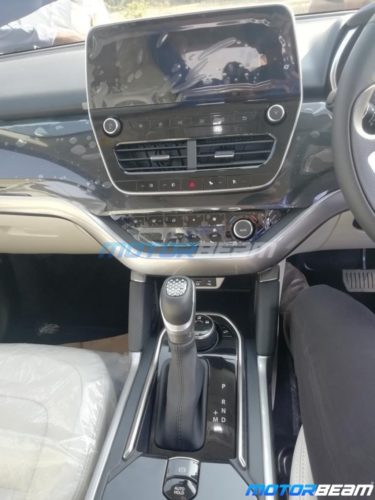 2021 Tata Safari interior spied interior