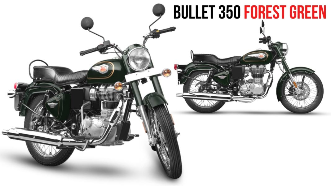 RE Bullet 350 Forest Green