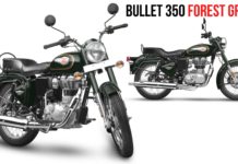 RE Bullet 350 Forest Green
