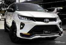Toyota Fortuner Legender modified body kit feature