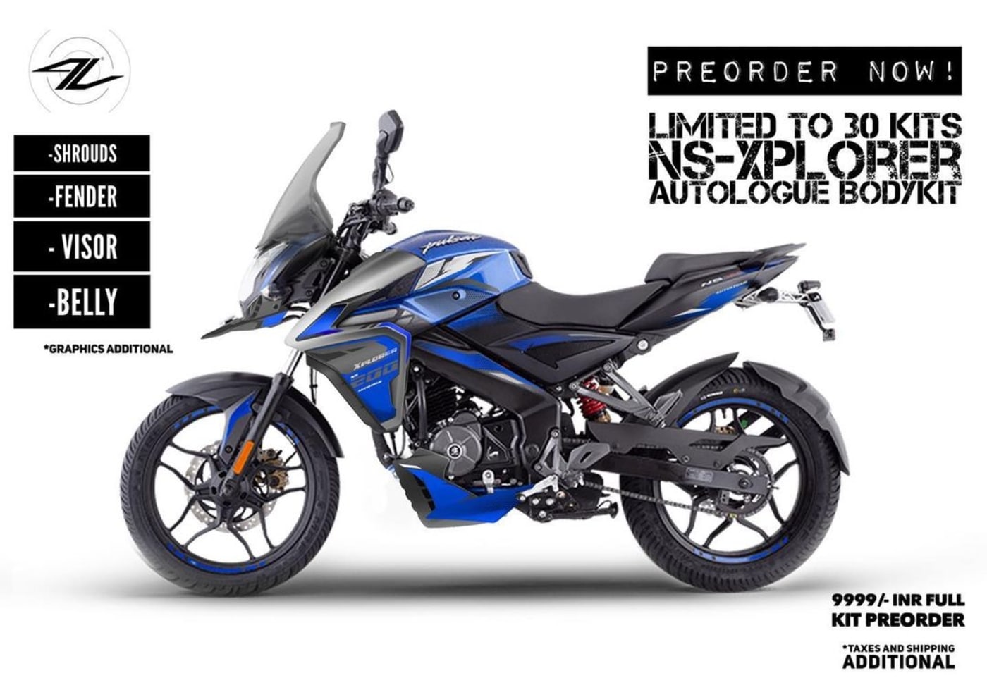 Turn Your Bajaj Pulsar Ns0 Into An Adventure Tourer For Just Rs 9 999