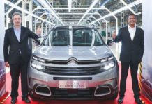 citroen c5 aircross roll out india 1